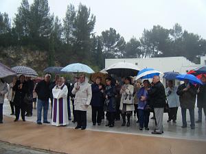 NIMES 2011 26 MARS MESSE EN MEMOIRE DE LA FUSILLADE RUE D ISLY  EN 1962   (7)
